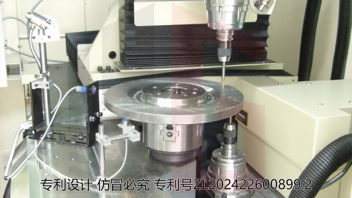 VDZ-450刹车盘对钻机床加工刹车盘